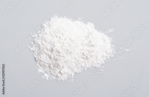 Magnesium stearate. It is a soap, consisting of salt containing two equivalents of stearate and one magnesium cation