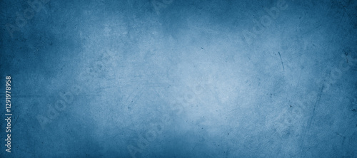 Blue textured concrete background