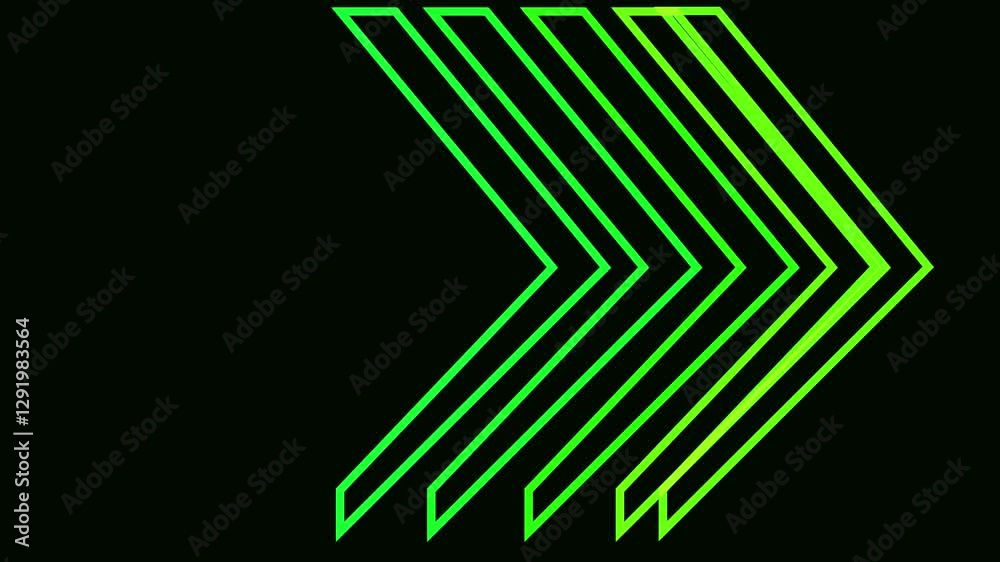 red color Right directional arrow loop animation video. Animated arrows for the overlay video layer. Swipe right animation.
red color Right directional arrow loop animation video. Animated arrows for the overlay video layer. Swipe right animation.