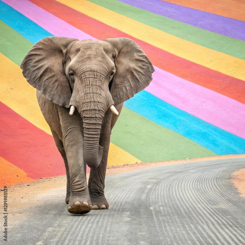 Obraz premium elephant in the wild