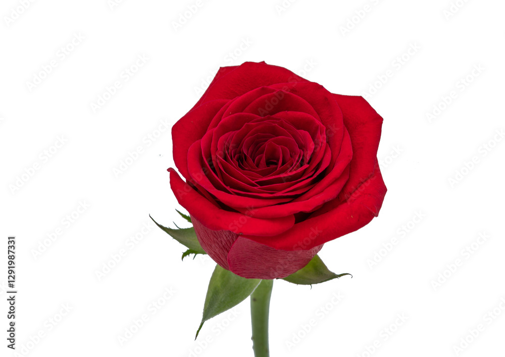red rose on a white background red rose on a white background