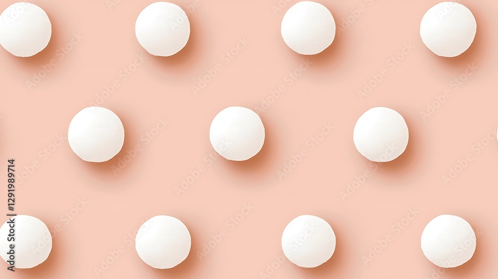 Pills on peach background for pharmacy ad, with repeat pattern showing healthcare theme Pills on peach background for pharmacy ad, with repeat pattern showing healthcare theme