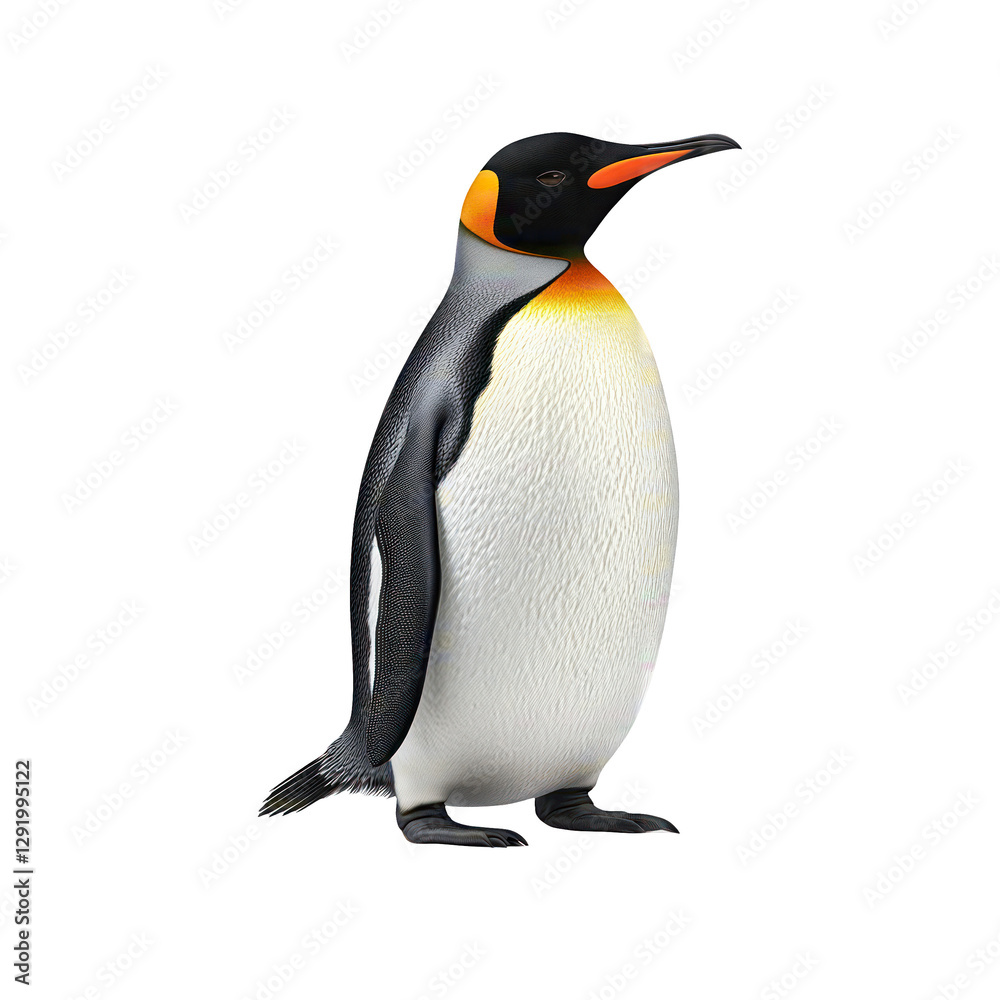 Fototapeta premium Beautiful Realistic Penguin
