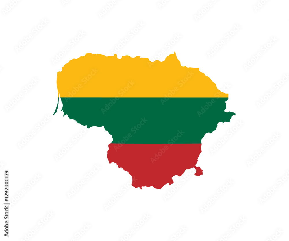 Map of Lithuania, national flag of Lithuania. Lithuania border boundary country shape national vector design and illustration.
Map of Lithuania, national flag of Lithuania. Lithuania border boundary country shape national vector design and illustration.