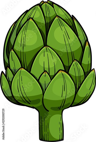 Artichoke Engraving sketch style hand drawn vector illustration. Organic product. isolated on white background.