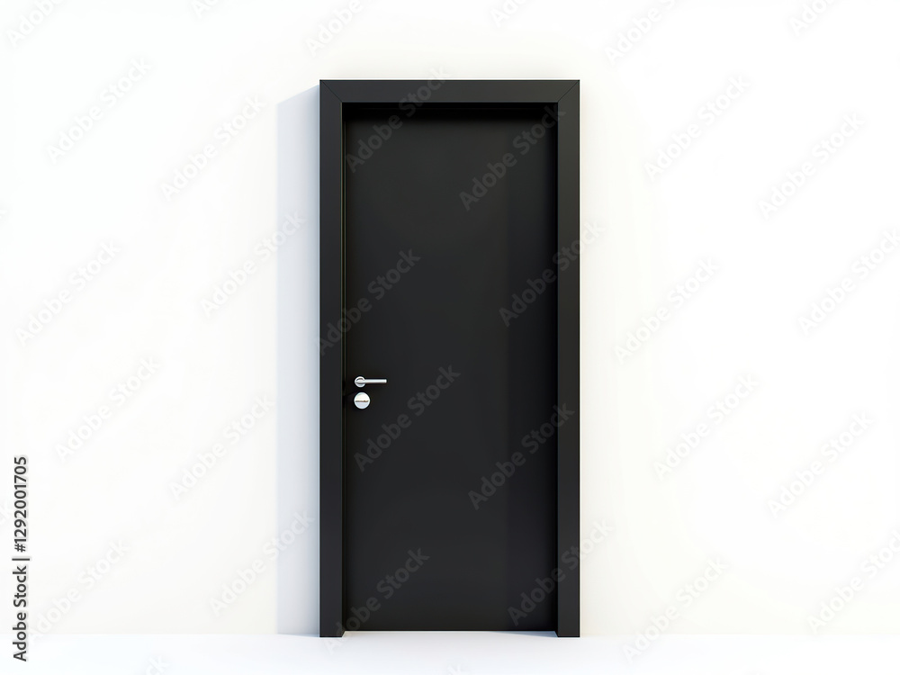 open door isolated on white open door isolated on white