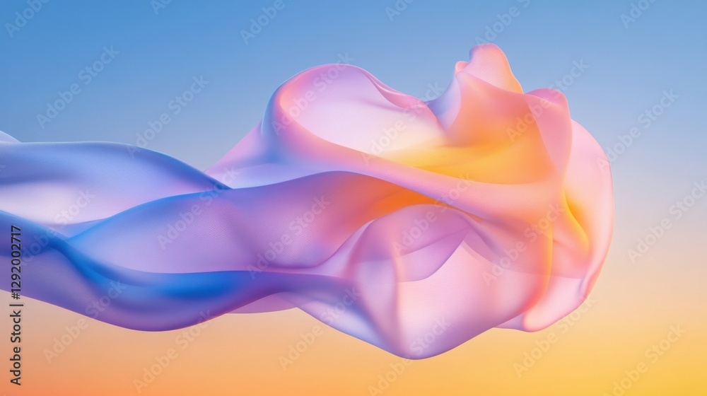Abstract colorful cloth in motion background Abstract colorful cloth in motion background