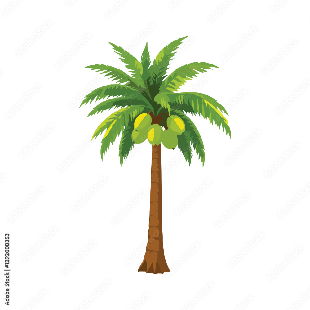 Obraz premium coconut tree vector