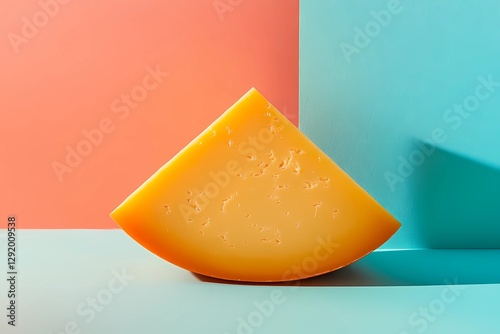 Cheese platter with different types of cheese, elegantly arranged with rich textures and warm tones, ideal for culinary branding, comic book style