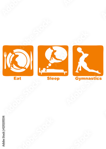 gymnastique rythmique grs eat sleep play ballon