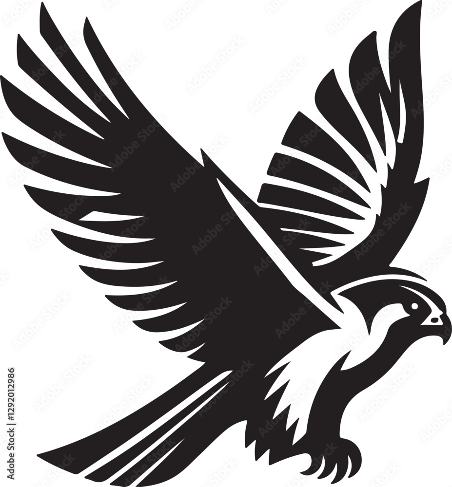 Fototapeta premium eagle vector illustration