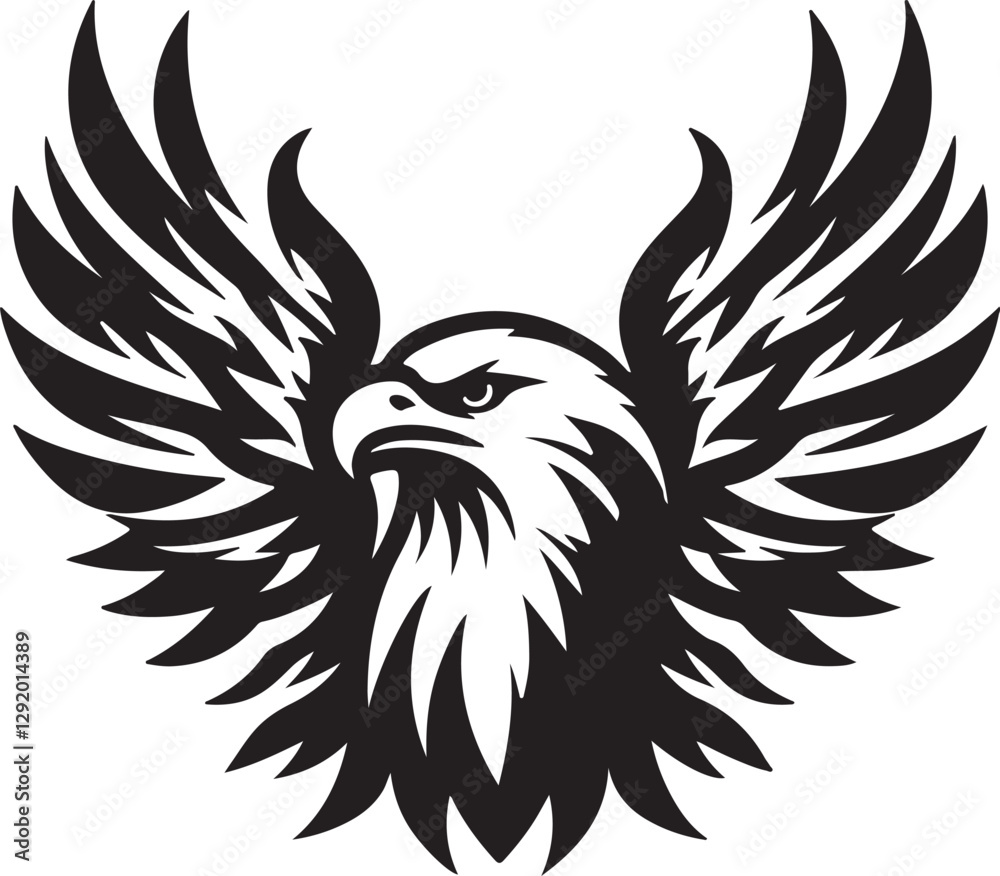 Obraz premium eagle vector illustration