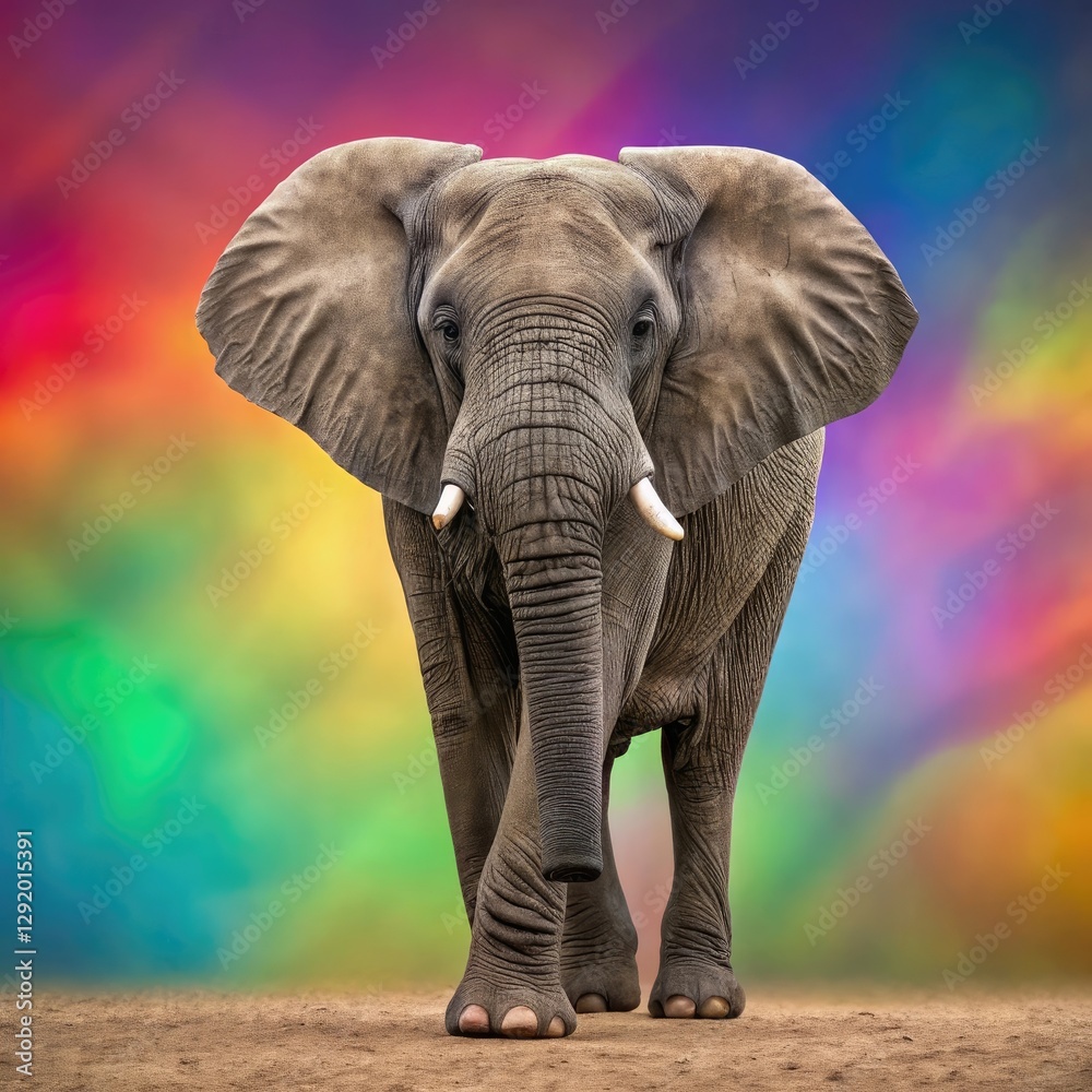 Fototapeta premium elephant in the wild