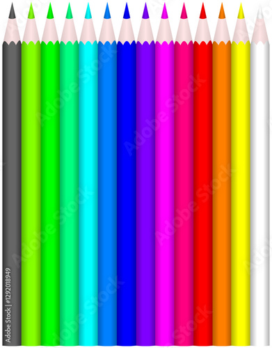 colored pencils