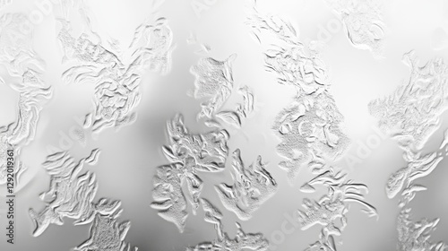 Wallpaper Mural White glass background with frosted gray texture, gradient effects, and blurry effects. Torontodigital.ca