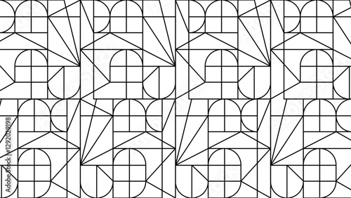 Geometric Lines Pattern