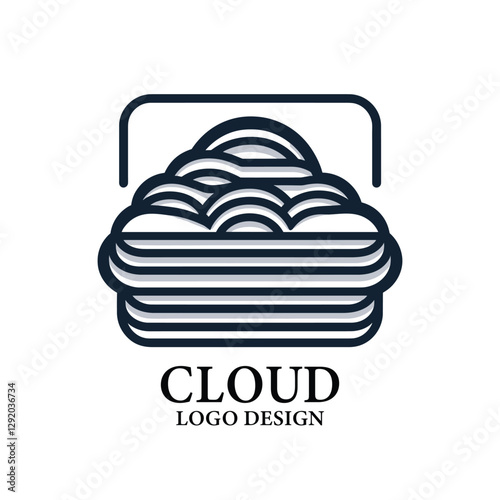 Cloud Vector Logo Design