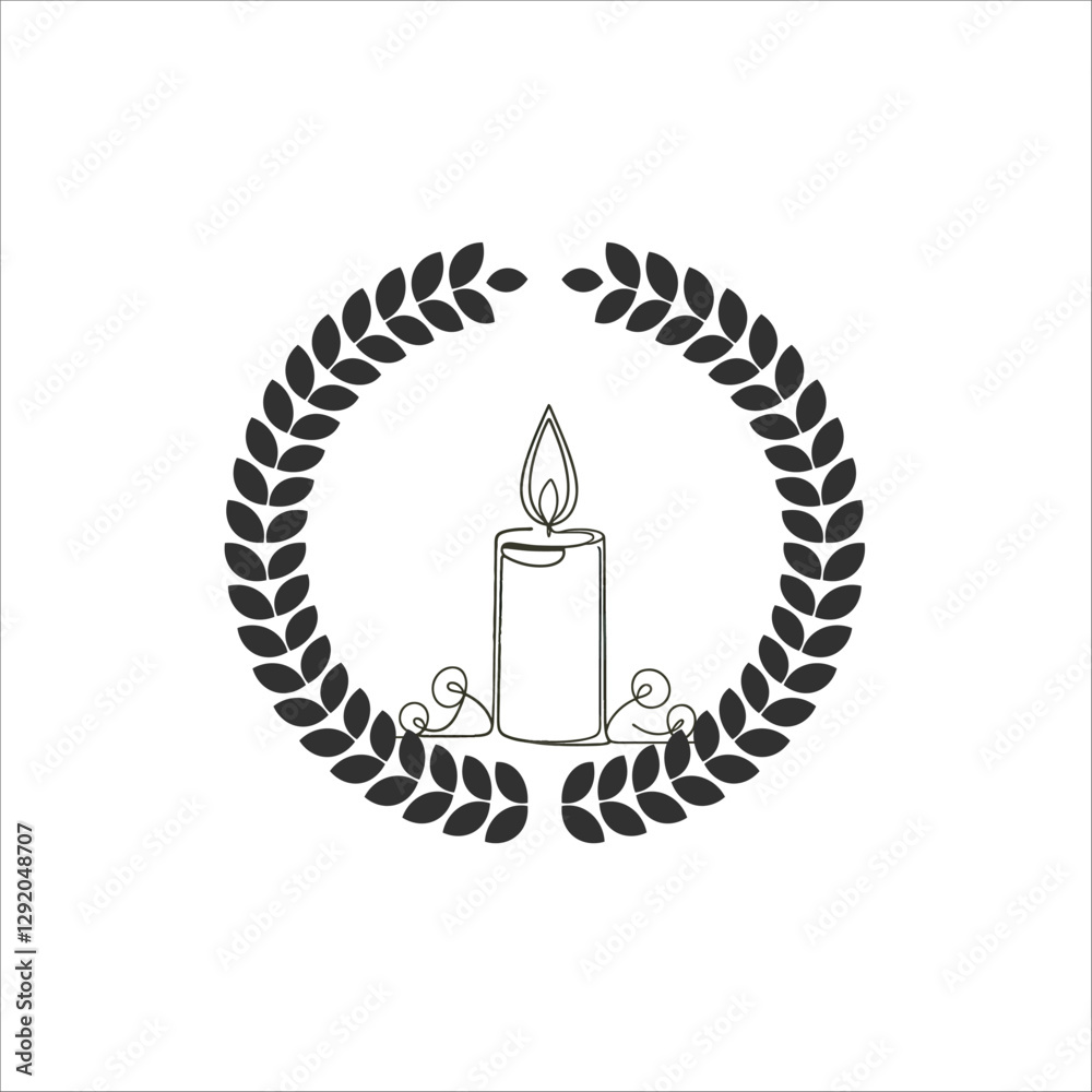 Continuous Line Drawing Candle Illustration
Minimalist Candle Line Art Icon
Elegant Candle Continuous Line Sketch
