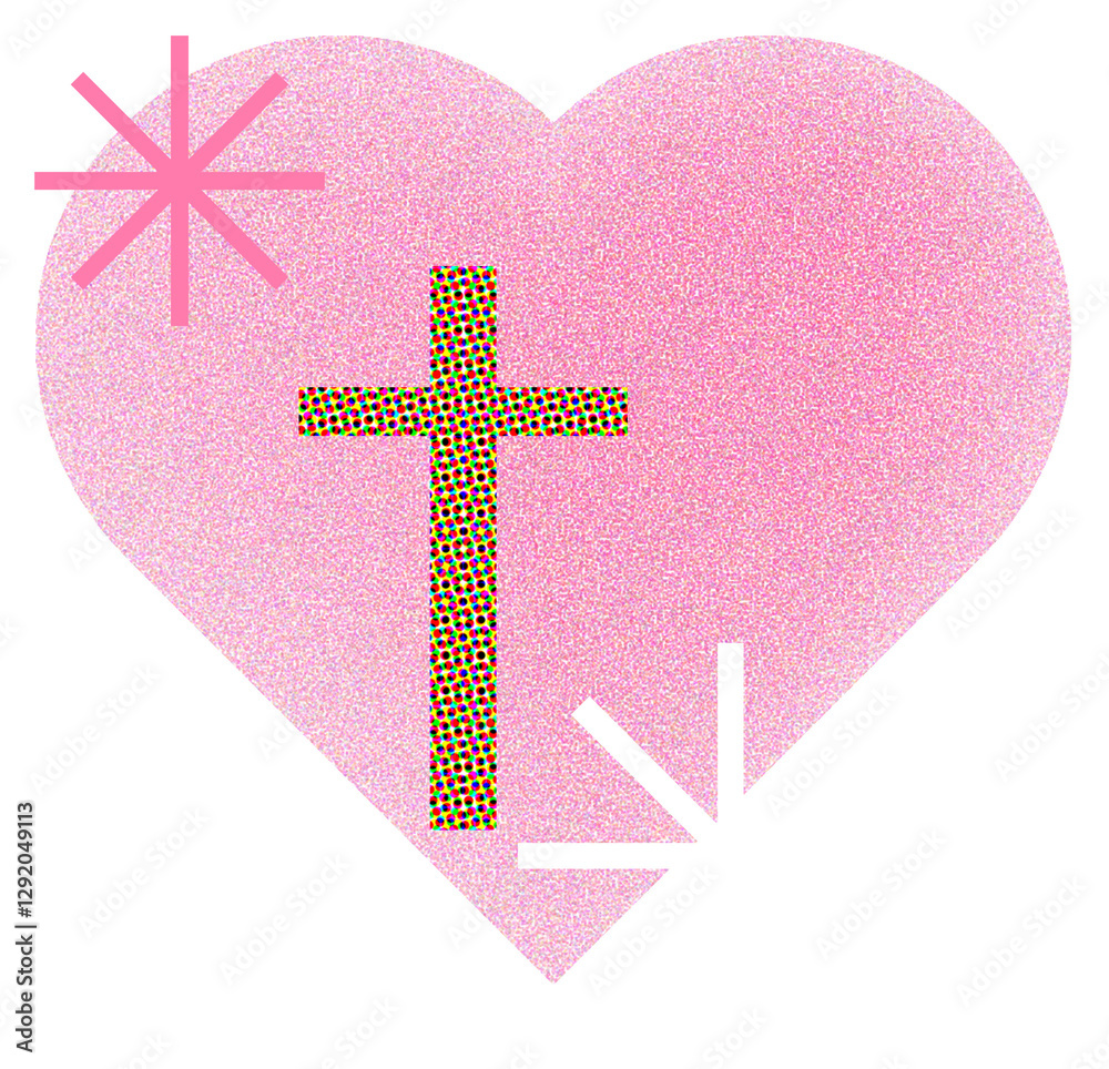 Obraz premium christ in love