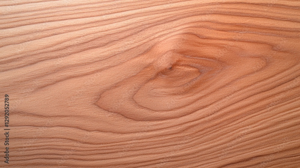 Naklejka premium Close-up wood grain texture, light reddish-brown, natural beauty, design element