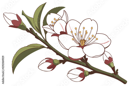 Stunning Camellia Flower Vector Art for Your Creative Projects