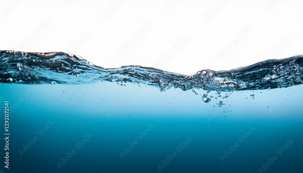 isolated texture of water surface side view isolated texture of water surface side view