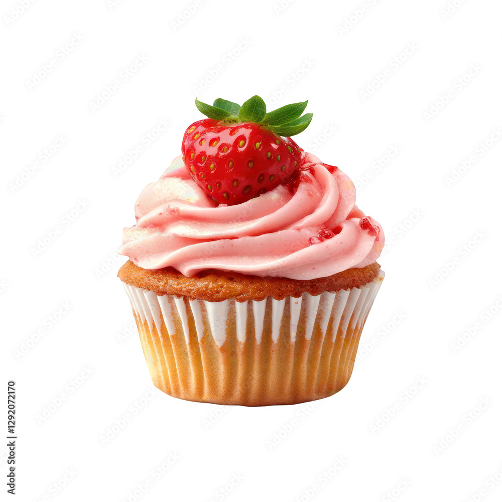 Soft and Moist Strawberry Cupcake Soft and Moist Strawberry Cupcake