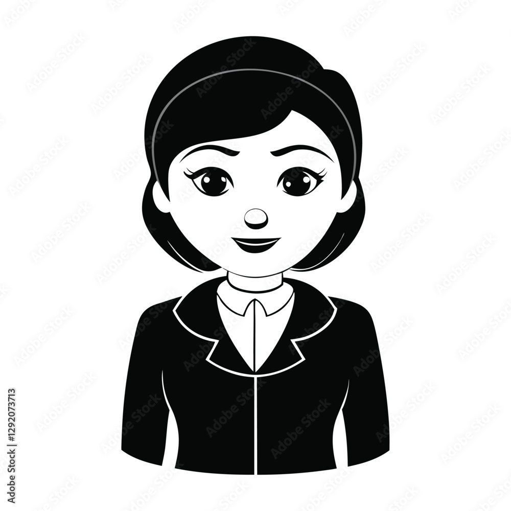 29Hand-Drawn Businesswoman Character in Black and White for Professional and Corporate Design 29Hand-Drawn Businesswoman Character in Black and White for Professional and Corporate Design
