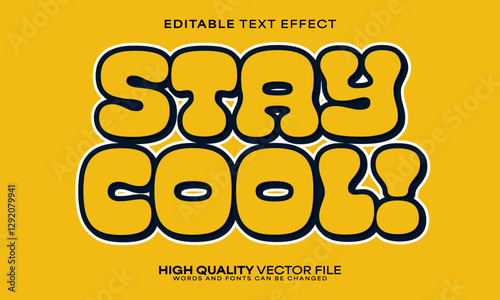 Retro classic text effect, editable text effect and vintage 3d font style bold shadow oldschool poster design