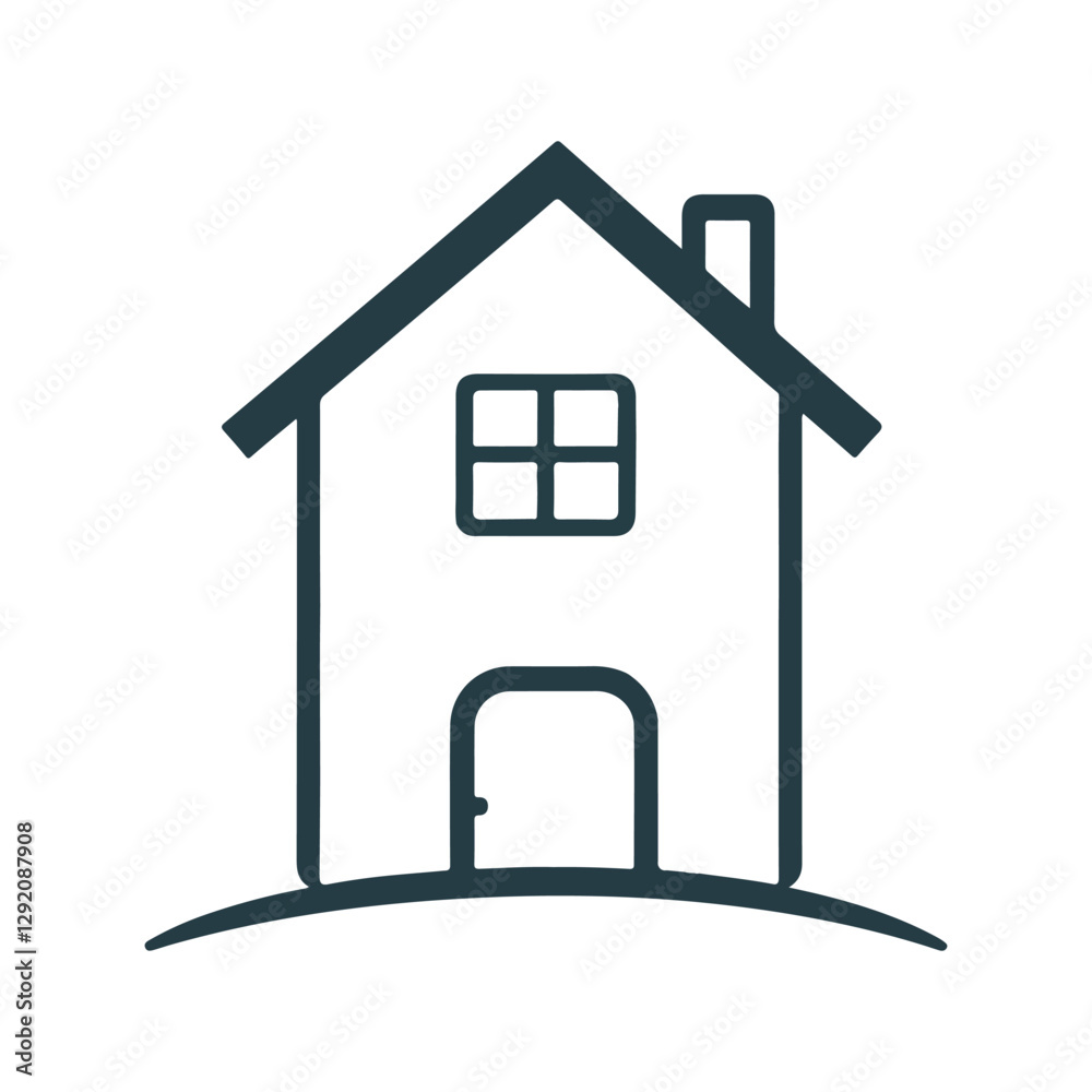 house icon on white background
