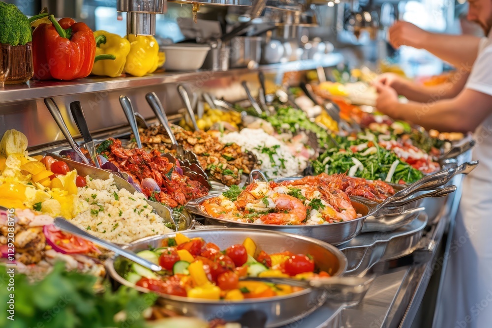 Fototapeta premium Kitchen restaurant food banner