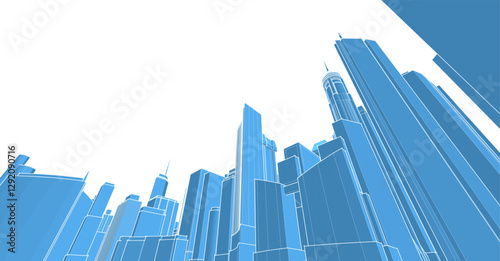 abstract city background