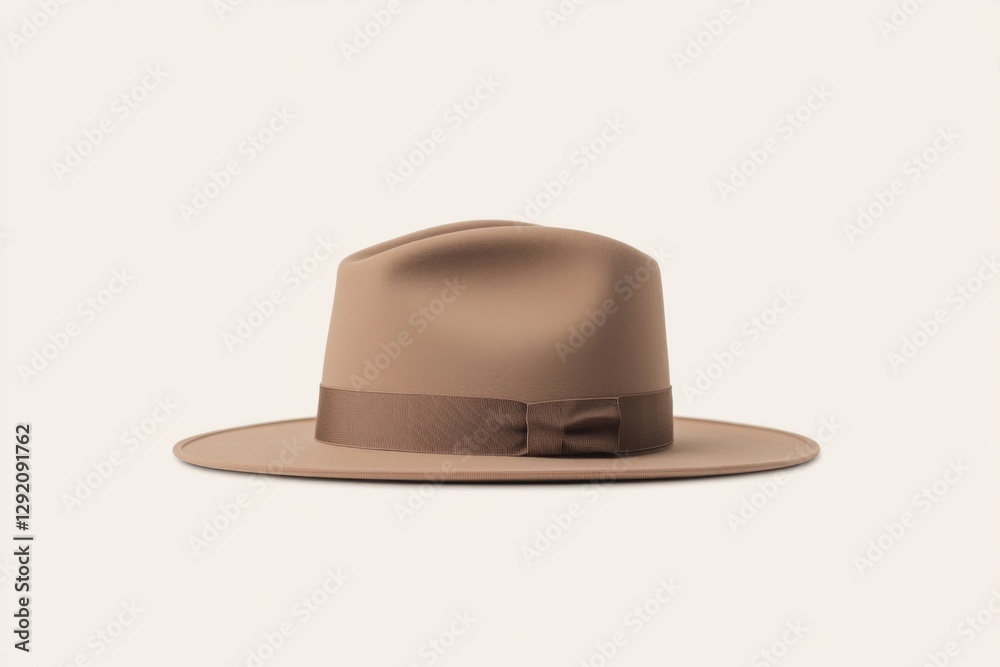 Elegant Montera hat displayed against a solid color background, embodying tradition and refined style for fashionable occasions Elegant Montera hat displayed against a solid color background, embodying tradition and refined style for fashionable occasions