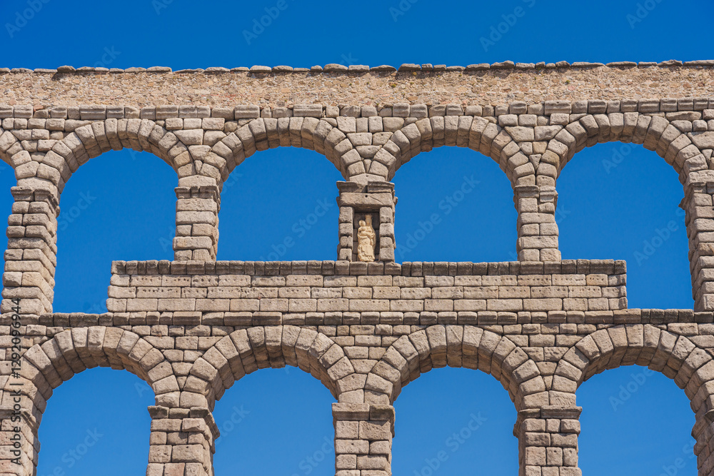 roman aqueduct in segovia spain roman aqueduct in segovia spain