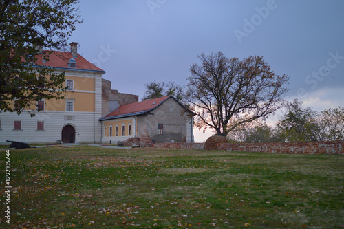 Scenic countryside landscape at croatian town Ilok photo