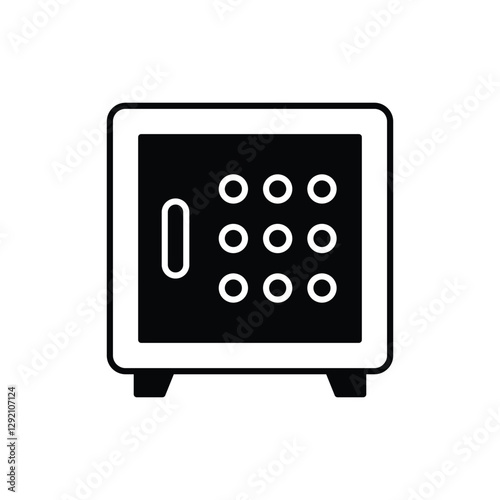 Safe Vector icon