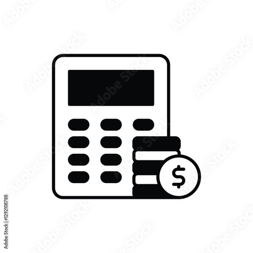 Calculate Vector icon