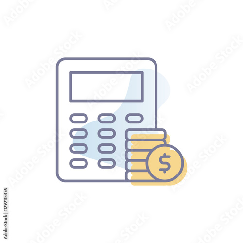 Calculate Vector icon
