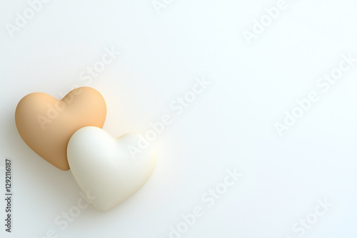  soft gradient heart border