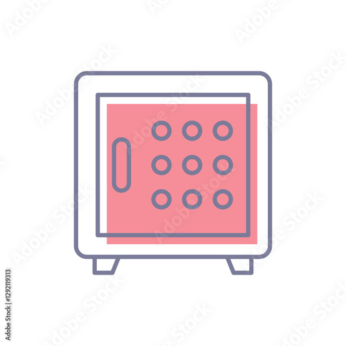 Safe Vector icon