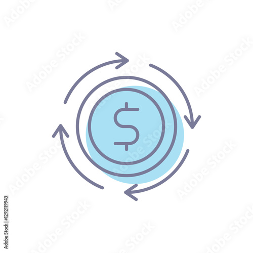 Process Vector icon
