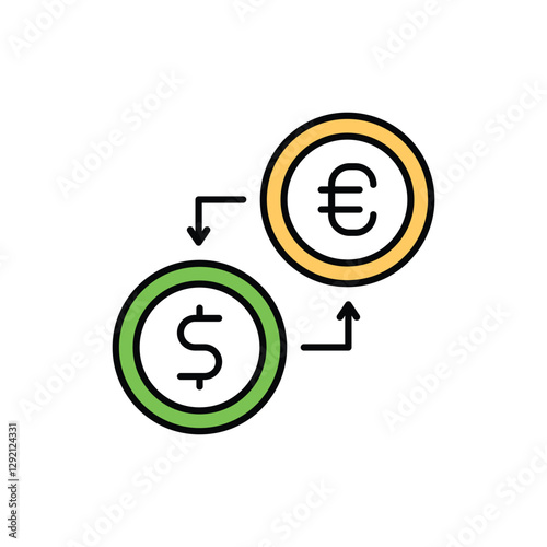 Exchange Vector icon