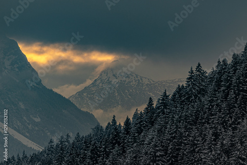 Winter im Lechtal