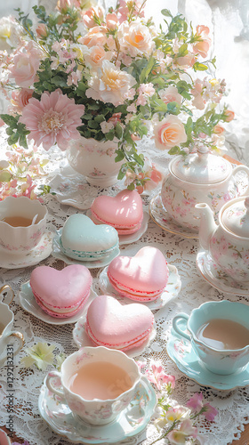 Wallpaper Mural  tea party Torontodigital.ca