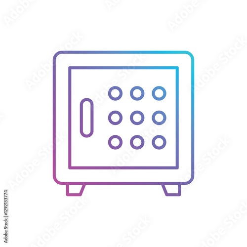 Safe Vector icon