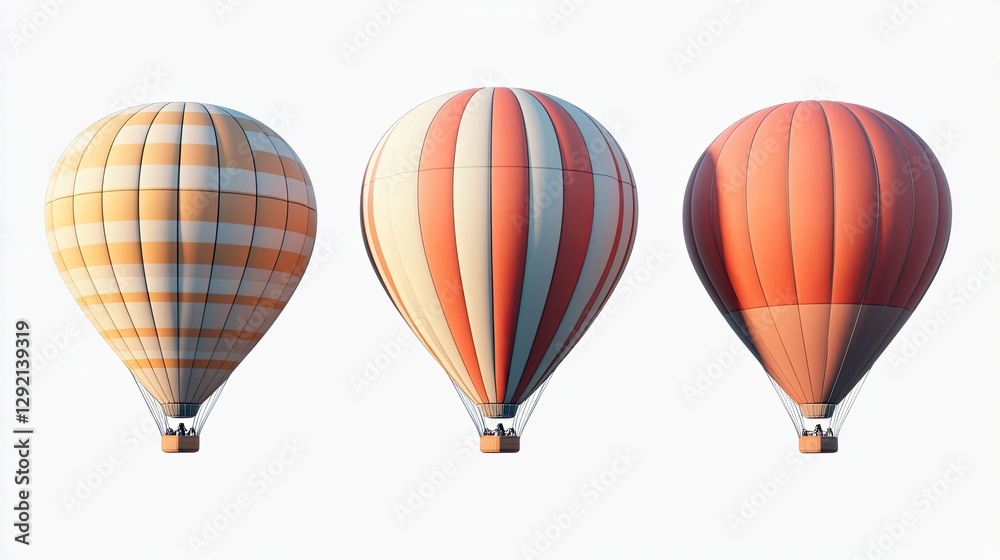 Fototapeta premium Symbol of Balloons: Symbol von mehreren Luftballons,