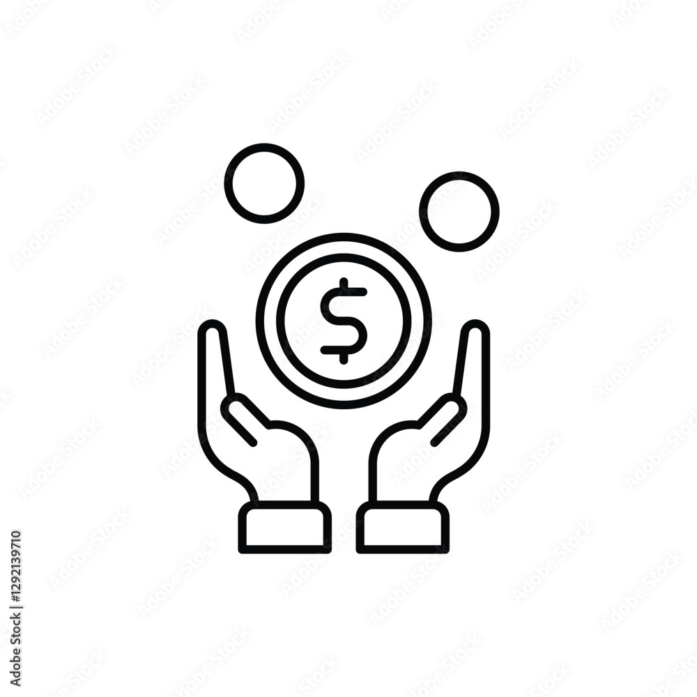 Obraz premium Protection Vector icon