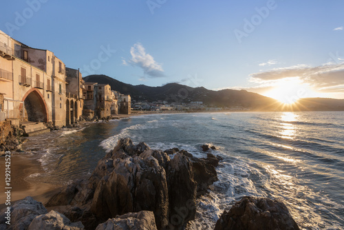 Cefalu, medieval village of Sicily