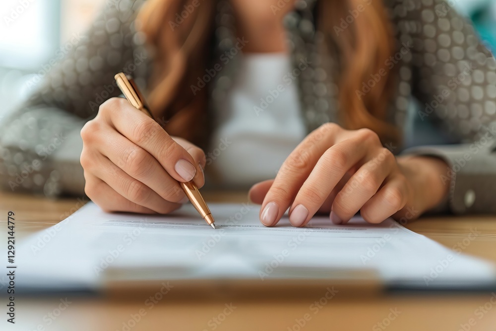 Manager reviewing and approving digital investment contracts and conducting online quality assurance checks.