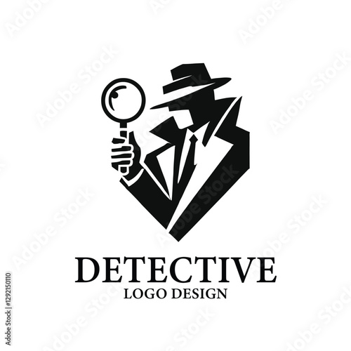 Detective Vector Logo Design